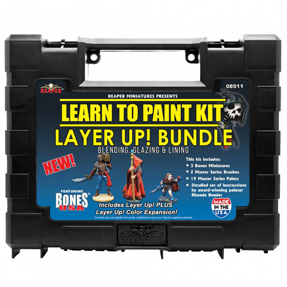 Paint Kit Reaper Learn to Paint : 08911 Layer Up! Bundle