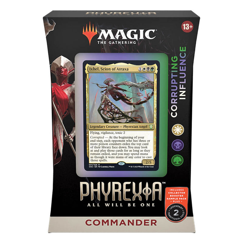 MTG Commander Phyrexia : All Will Be One : Corrupting Influence (WBG) Twenty Sided MTG Commander Phyrexia : All Will Be One : Corrupting Influence (WBG) Twenty Sided