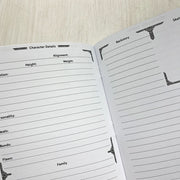 Journal Dungeon Notes : Player (3ct) Blue