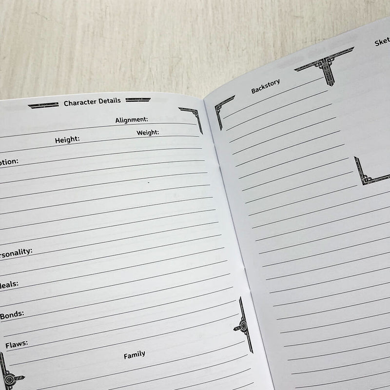 Journal Dungeon Notes : Player (3ct) Blue