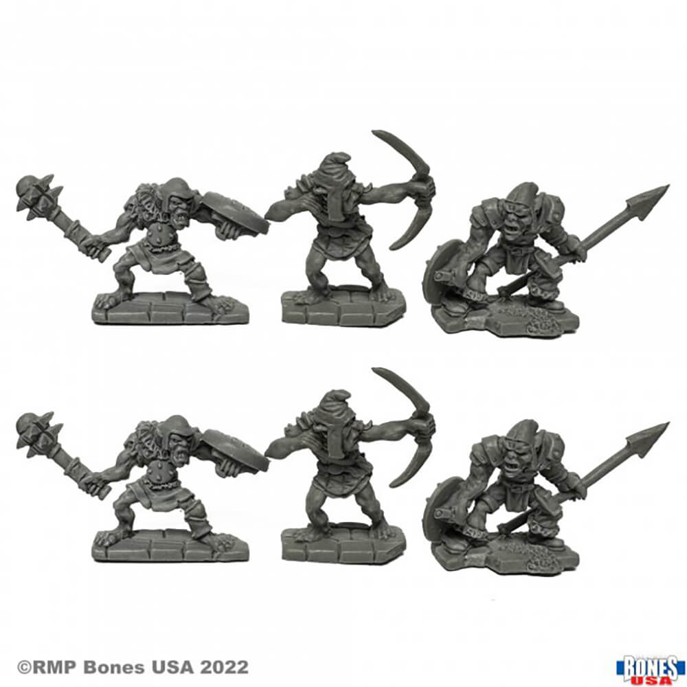 Mini - Reaper Bones USA 30096 Goblins (6ct)