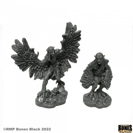 Mini - Reaper Bones Black 44162 Harpies (2ct)