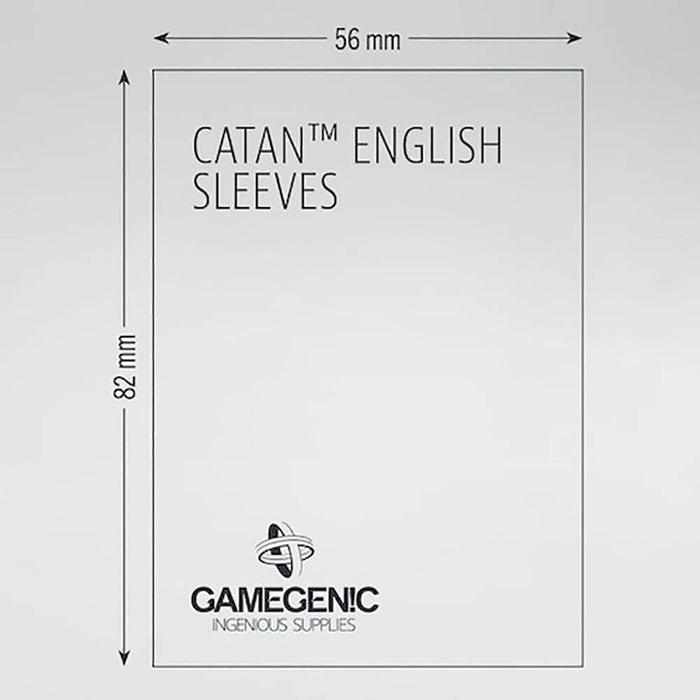 Sleeves Gamegenic Standard American (Green 59x91mm 50ct) Clear — Twenty  Sided Store