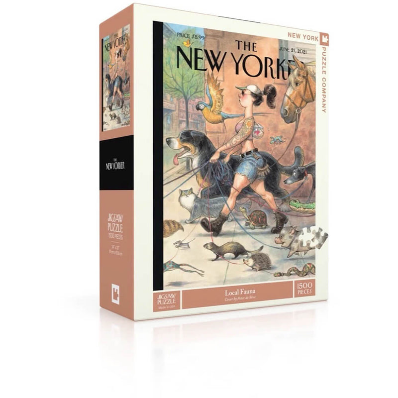 Puzzle (1500pc) New Yorker : Local Fauna