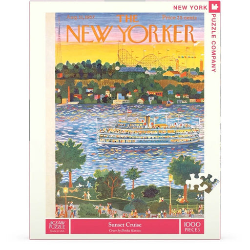 Puzzle (1000pc) New Yorker : Sunset Cruise