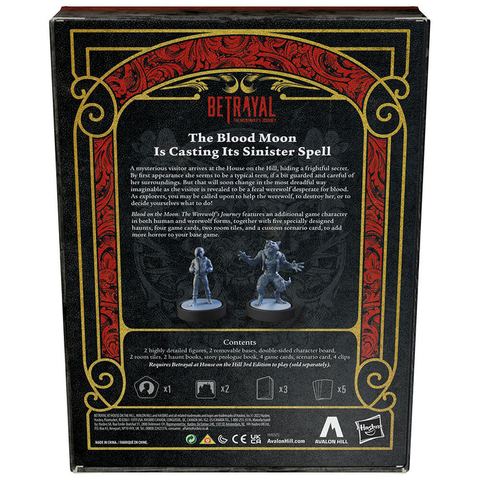 Betrayal at House on the Hill (3rd Ed) Expansion : Betrayal the Werewolf's Journey Blood on the Moon