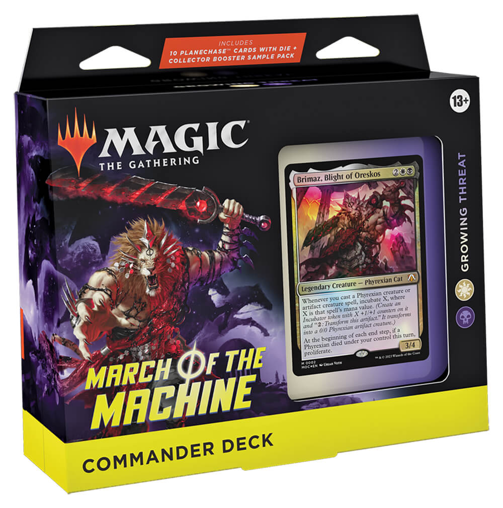 MTG Commander March of the Machine : Growing Threat (WB) Twenty Sided MTG Commander March of the Machine : Growing Threat (WB) Twenty Sided