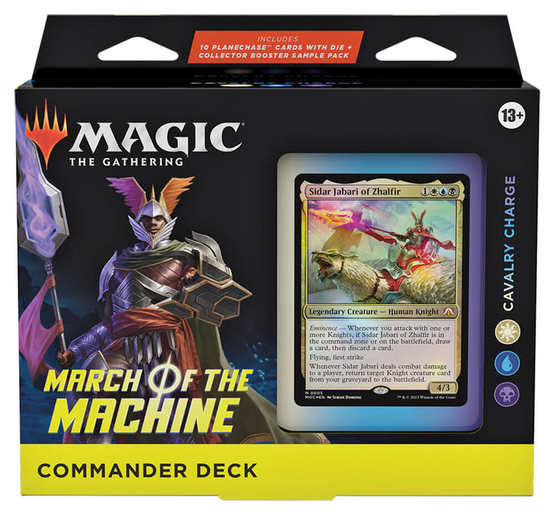 mtg march of the machines card MTG Commander March of the Machine : Cavalry Charge (WUB) — Twenty Sided