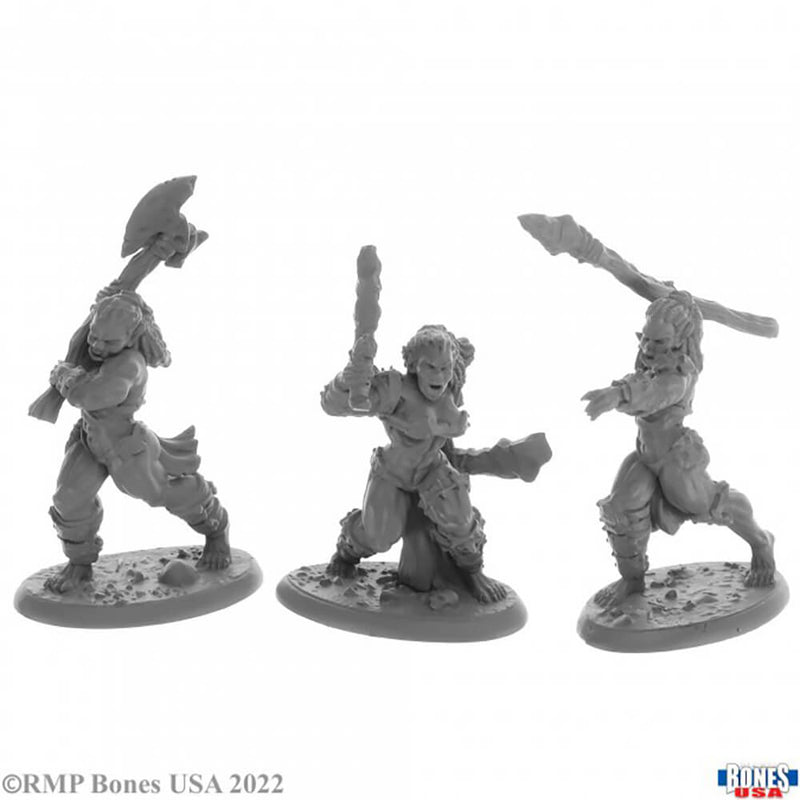 Mini - Reaper Bones USA 30055 Jade Fire Warriors (3ct)