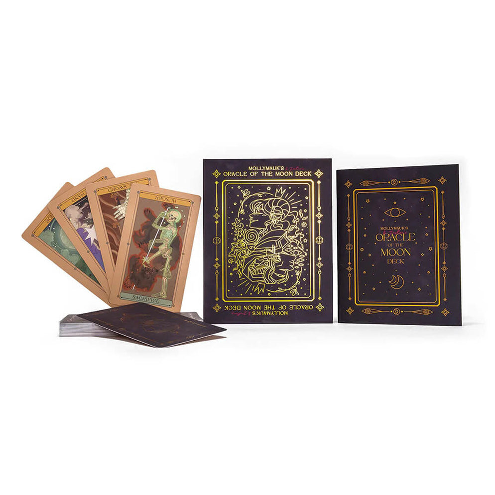 Tarot Deck Critical Role Mollymauk & Jester's Oracle of the Moon Dec