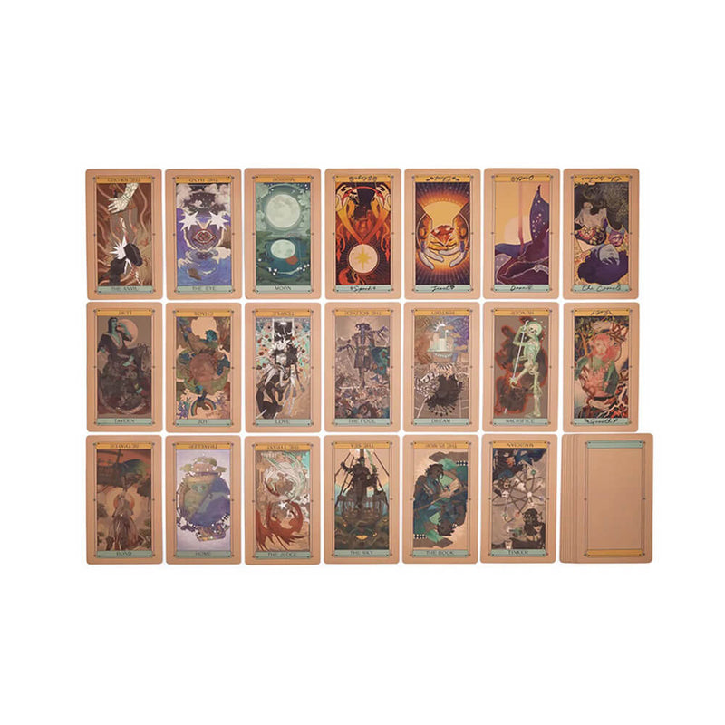 Tarot Deck Critical Role : Mollymauk & Jester's Oracle of the Moon Deck