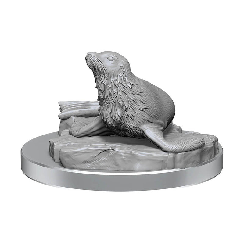 Mini - D&D Nolzur's Marvelous : Locathah & Seal