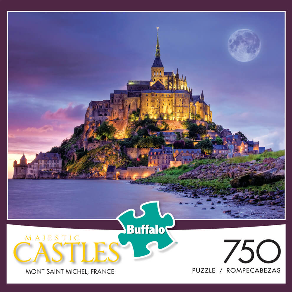 Puzzle (750pc) Majestic Castles : Mont St. Michel