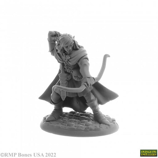 Mini - Reaper Bones USA 07006 Lanaerel Grayleaf (Elf Ranger)