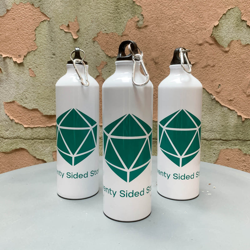 Water Bottle 20ss (Aluminum 26oz.) White/Teal