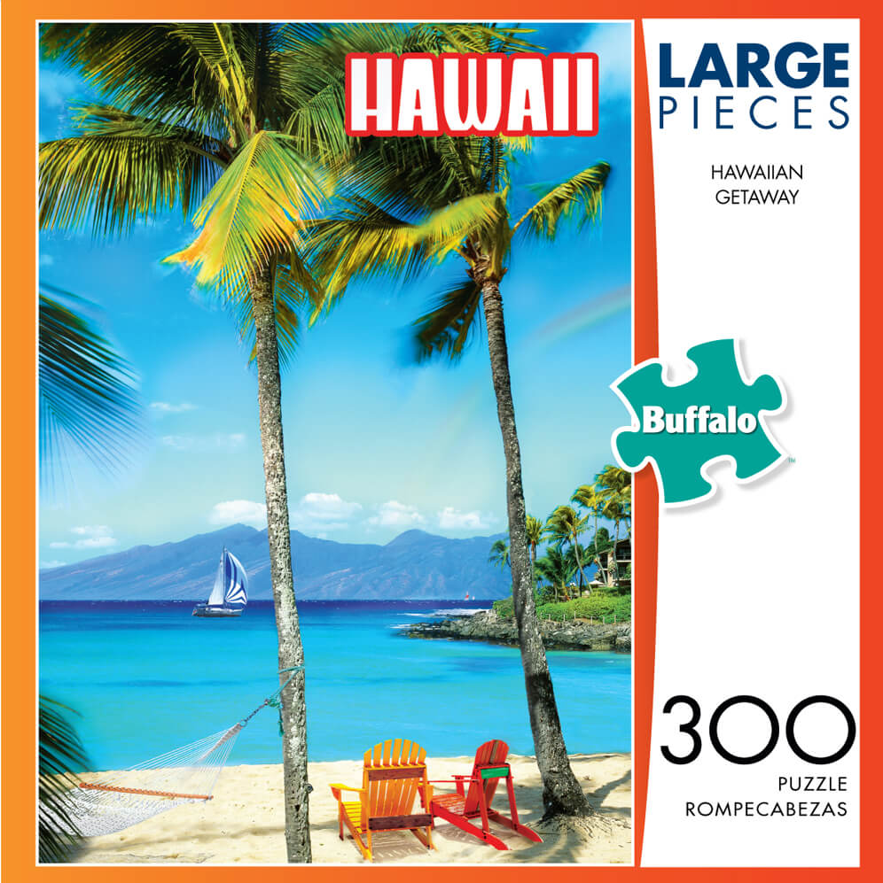 Puzzle (300pc) Large Pieces : Hawaiian Getaway