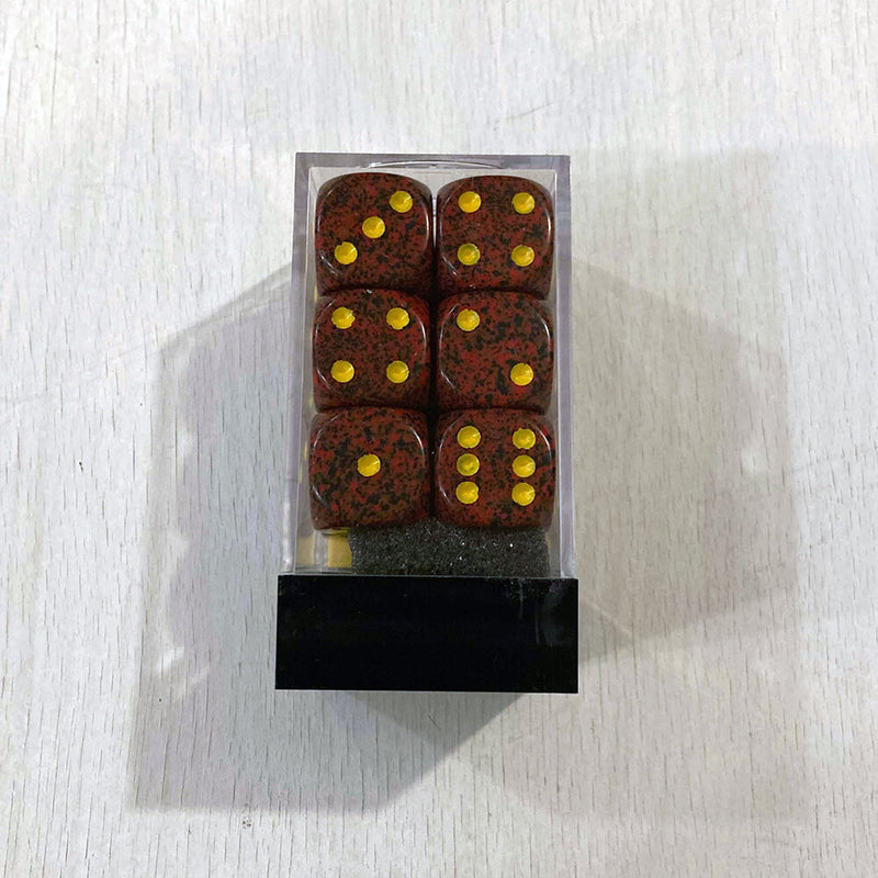 Dice Set 12d6 Speckled (16mm) 25723 Mercury