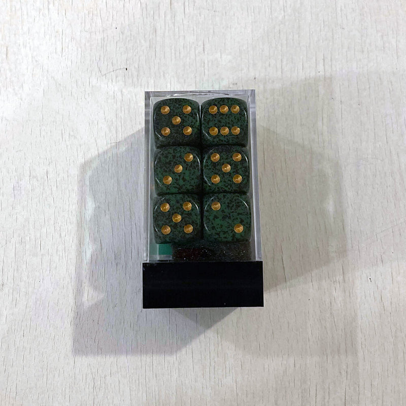 Dice Set 12d6 Speckled (16mm) 25735 Golden Recon