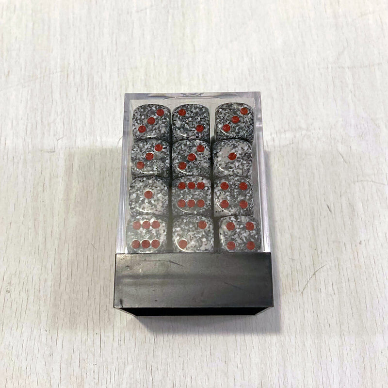 Dice Set 36d6 Opaque (12mm) 25920 Granite