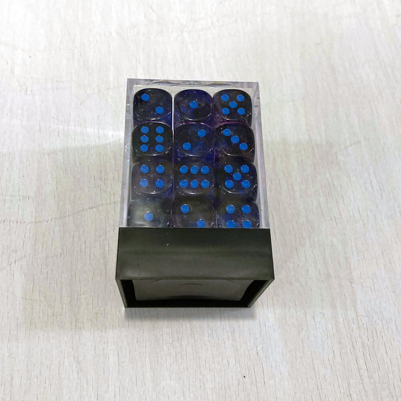 Dice Set 36d6 Nebula (12mm) 27957 Nocturnal / Blue