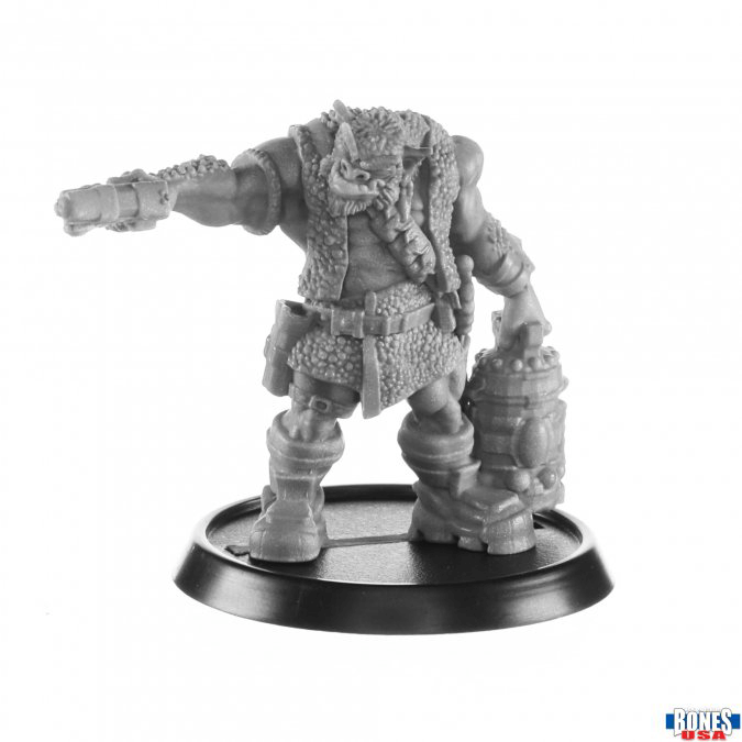 Mini - Reaper Bones USA 30018 Oonda Roogtarki Smuggler (Bugbear)