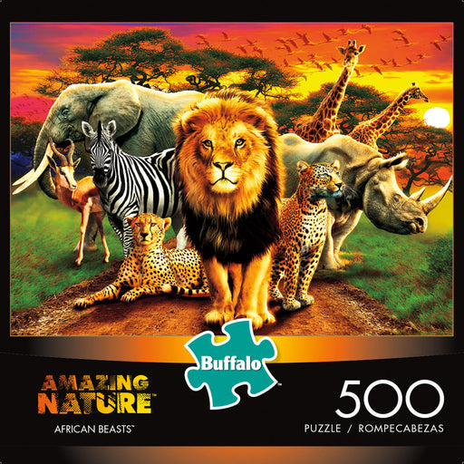 Puzzle (500pc) Amazing Nature : African Beasts