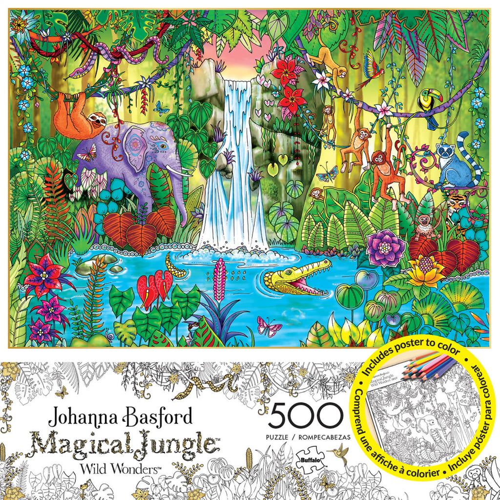 Puzzle (500pc) Magical Jungle — Twenty Sided