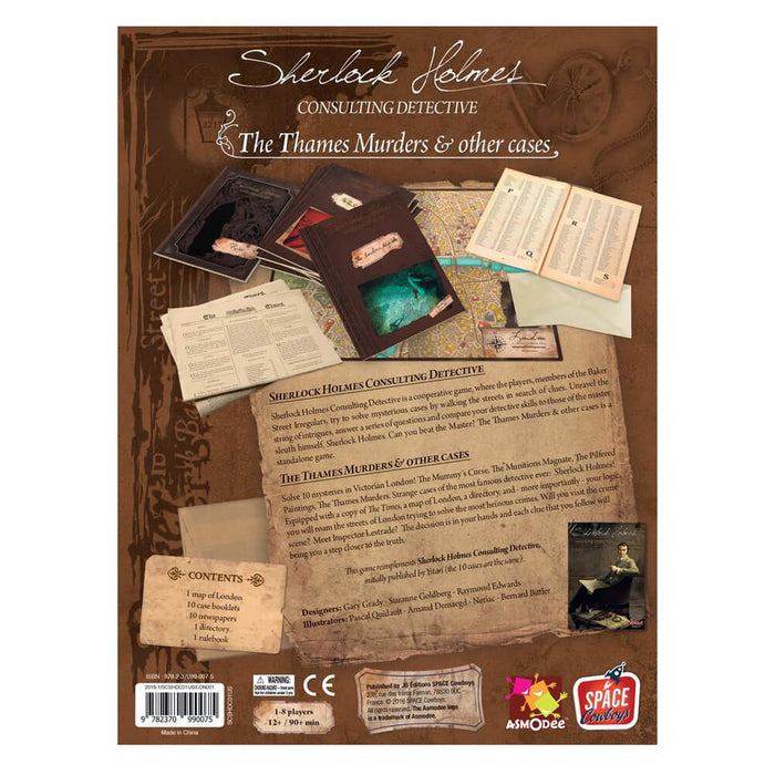 Sherlock Holmes Consulting Detective : The Thames Murders & Other Cases