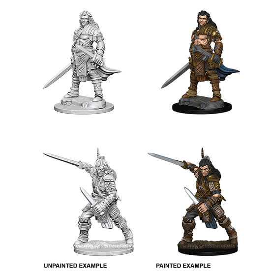 Mini - Pathfinder Deep Cuts : Human Fighter (Male)