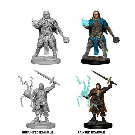 Mini - Pathfinder Deep Cuts : Human Cleric (Male)
