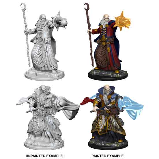 Mini - D&D Nolzur's Marvelous : Human Wizard (Male)