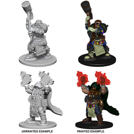 Mini - D&D Nolzur's Marvelous : Dwarf Cleric (Male)
