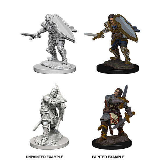 Mini - D&D Nolzur's Marvelous : Human Paladin (Male)
