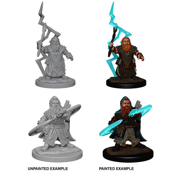 Mini - Pathfinder Deep Cuts : Dwarf Sorcerer (Male)