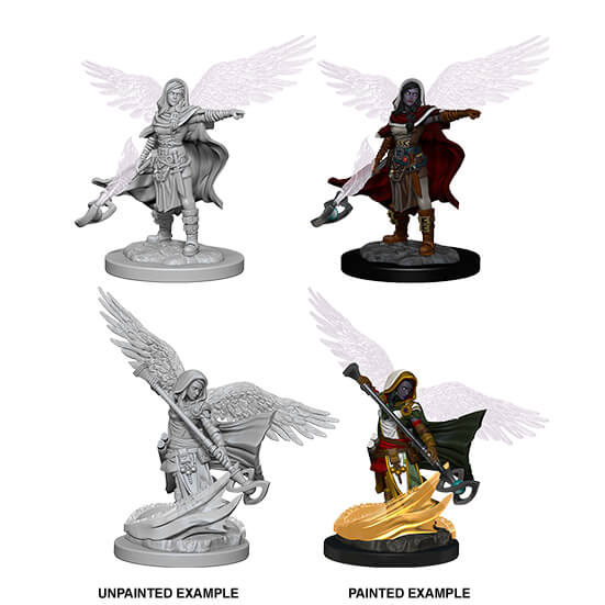 Mini - D&D Nolzur's Marvelous : Aasimar Wizard (Female)