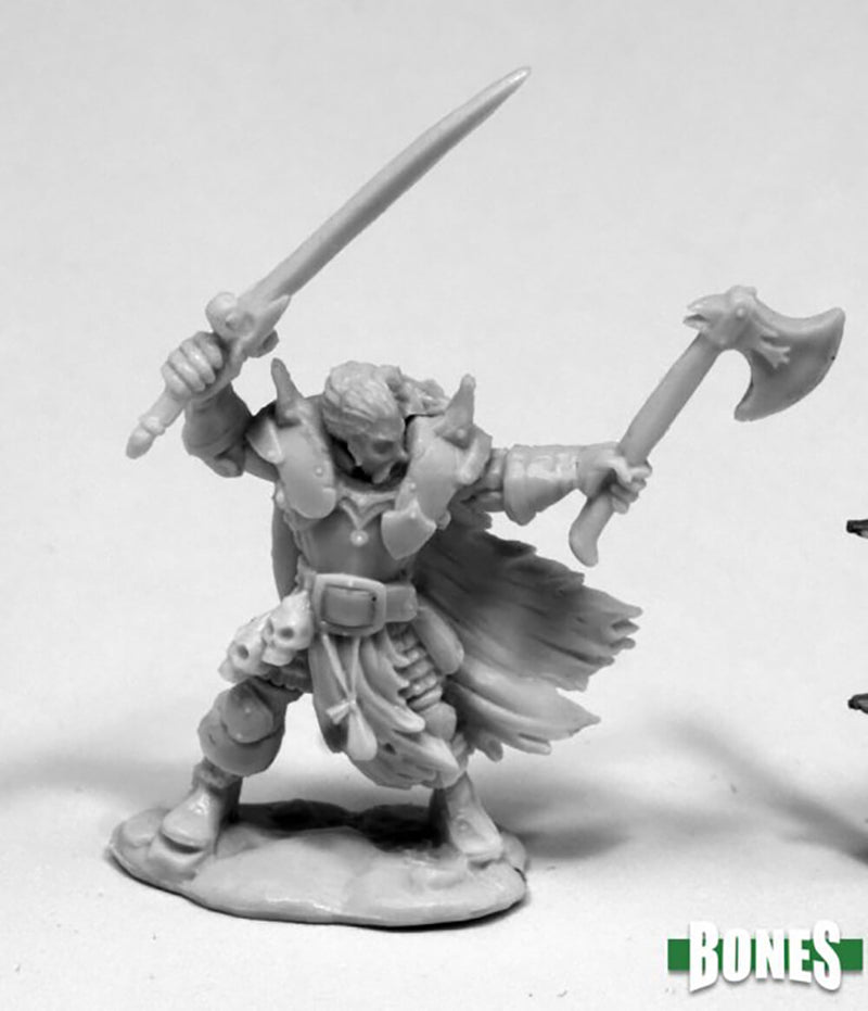 Mini - Reaper Bones 77406 Boris Mingla Evil Warlord
