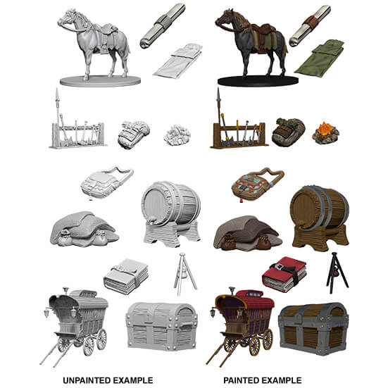 Mini - D&D Nolzur's Marvelous : Adventurer's Campsite