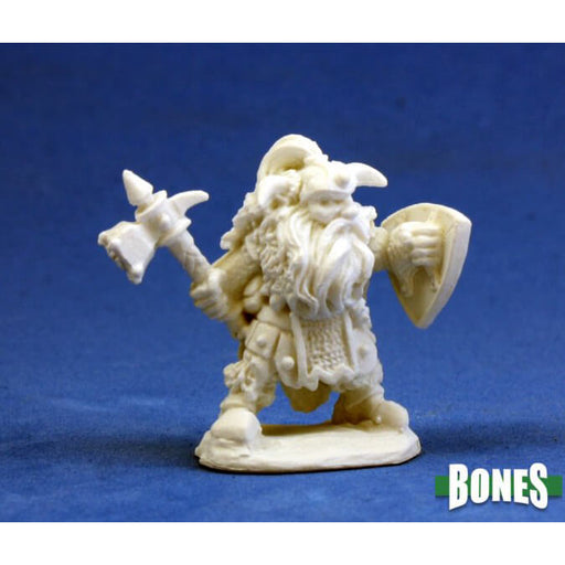 Mini - Reaper Bones 77011 Fulumbar Ironhand (Dwarf Warrior)