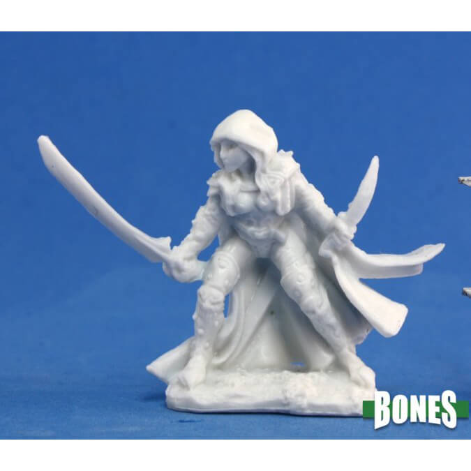 Mini - Reaper Bones 77035 Deladrin Female Assassin