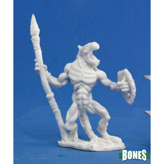 Mini - Reaper Bones 77050 Lizardman Warrior