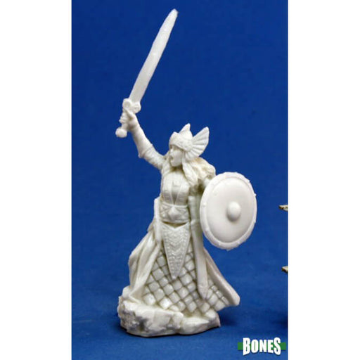 Mini - Reaper Bones 77052 Aina Female Valkyrie (Human)