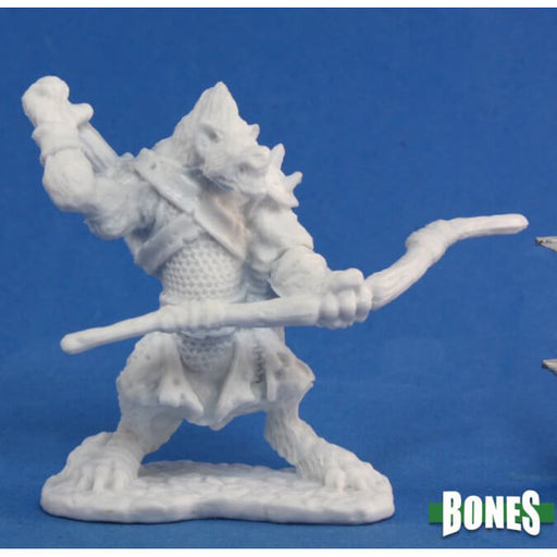 Mini - Reaper Bones 77104 Blacktongue Gnoll Archer