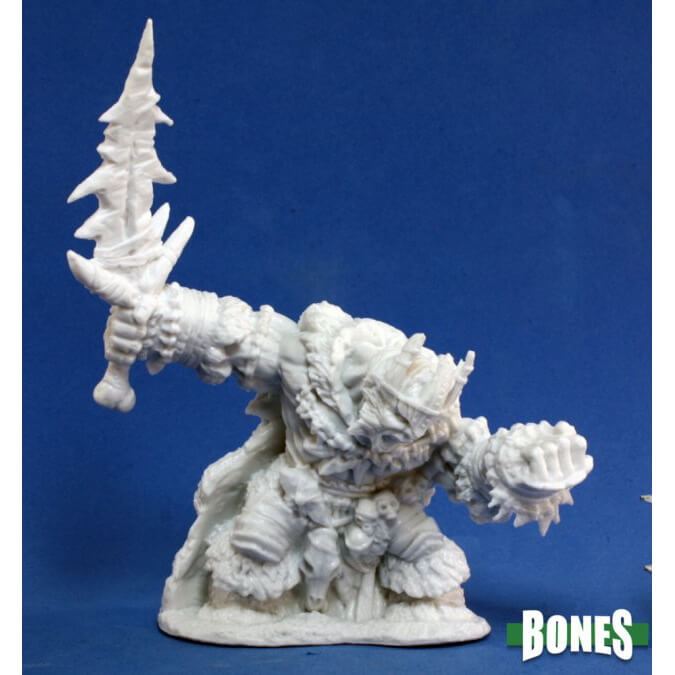 Mini - Reaper Bones 77106 Boerogg Blackrime Frost Giant Jarl