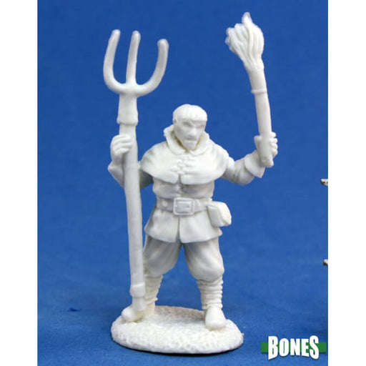 Mini - Reaper Bones 77140 Townsfolk Village Rioter