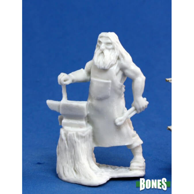 Mini - Reaper Bones 77142 Townsfolk Blacksmith