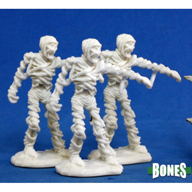 Mini - Reaper Bones 77144 Mummy (3ct)