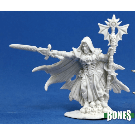 Mini - Reaper Bones 77172 Malek Male Necromancer (Wizard)