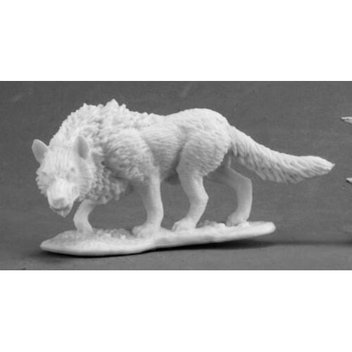 Mini - Reaper Bones 77202 Warg (Wolf)