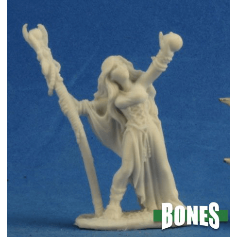 Mini - Reaper Bones 77210 Sarah the Seeress (Human Wizard)