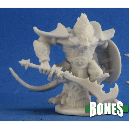 Mini - Reaper Bones 77214 Kar Drakir (Dragonborn Fighter)